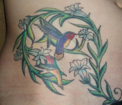 Hummingbird Tattoo Pic Design